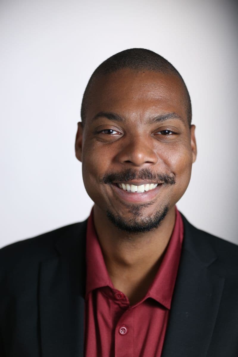 Portrait of a smiling man in an elegant shirt